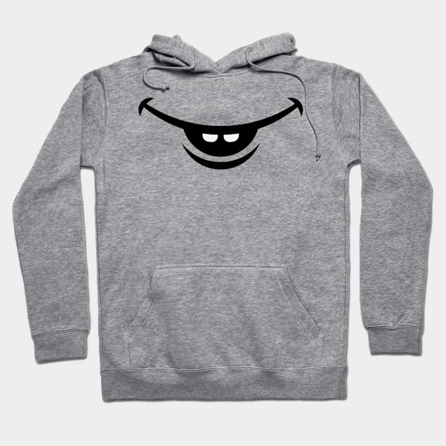 Friendly Smile For Mask (Smiling Mouth / Funny) Hoodie by MrFaulbaum